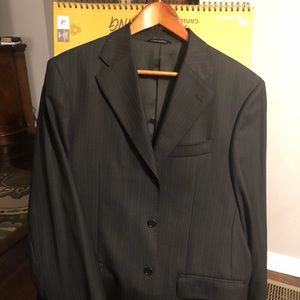 Two Piece Black Pin Strip